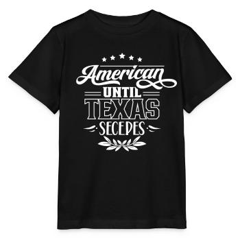 Amerikaner Bis Zur Abspaltung Von Texas Texaner - Stanley/Stella Kinder T-Shirt MINI CREATOR  - Schwarz - Vorne - Mikhail (115cm)