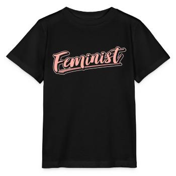 Feministisch Frauenrechte Feminismus Feminist - Stanley/Stella Kinder T-Shirt MINI CREATOR  - Schwarz - Vorne - Mikhail (115cm)
