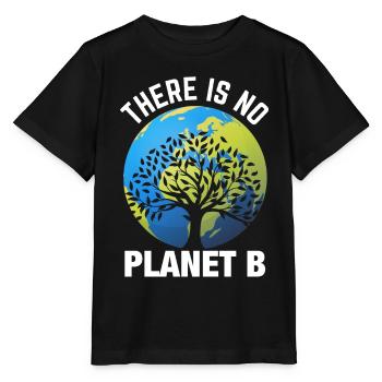 Earth day- Es gibt keinen Planet B - Stanley/Stella Kinder T-Shirt MINI CREATOR  - Schwarz - Vorne - Mikhail (115cm)