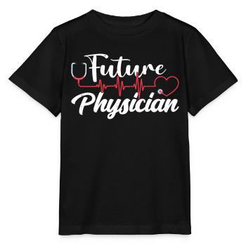 Futur Médecin Profession Médecin Médecine - T-shirt bio MINI CREATOR Stanley/Stella Enfant - noir - Devant - Mikhail (115cm)
