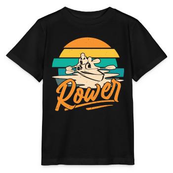 Aviron Aviron Aviron Aviron Aviron - T-shirt bio MINI CREATOR Stanley/Stella Enfant - noir - Devant - Mikhail (115cm)