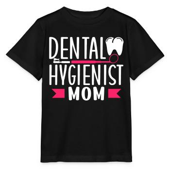Dental Hygienist Mama Dentist Dental Hygienist - Stanley/Stella MINI CREATOR Kids’ T-Shirt - black - Front - Mikhail (115cm)