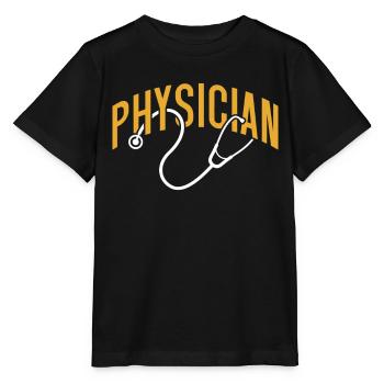 Arzt Beruf Doktor Mediziner Medizin - Stanley/Stella Kinder T-Shirt MINI CREATOR  - Schwarz - Vorne - Mikhail (115cm)