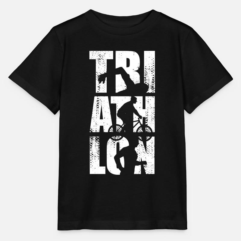 Triathlon - T-shirt bio MINI CREATOR Stanley/Stella Enfant - noir