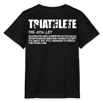 Triathlon Bedeutung - Stanley/Stella Kinder T-Shirt MINI CREATOR  - Schwarz - Vorne - Mikhail (115cm)