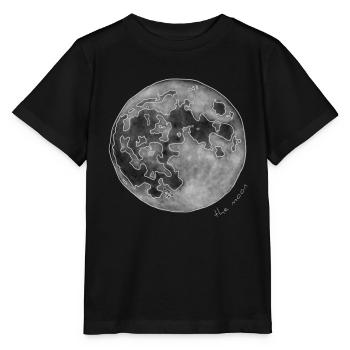 MOND - Stanley/Stella Kinder T-Shirt MINI CREATOR  - Schwarz - Vorne - Mikhail (115cm)