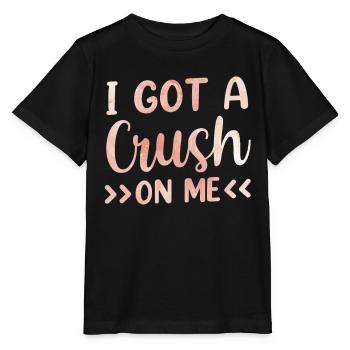 J’ai le béguin pour moi-même-amour doux - T-shirt bio MINI CREATOR Stanley/Stella Enfant - noir - Devant - Mikhail (115cm)