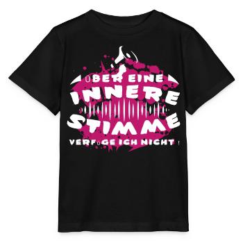 Innere Stimme - Stanley/Stella Kinder T-Shirt MINI CREATOR  - Schwarz - Vorne - Mikhail (115cm)