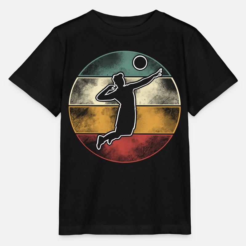 Volley-ball - T-shirt bio MINI CREATOR Stanley/Stella Enfant - noir