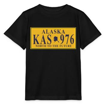 Alaska Tshirt Hommes Femmes Enfants USA Pôle Nord - T-shirt bio MINI CREATOR Stanley/Stella Enfant - noir - Devant - Mikhail (115cm)