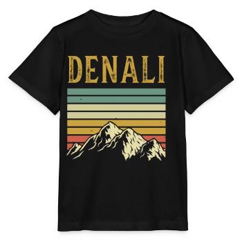Alaska - Stanley/Stella Kinder T-Shirt MINI CREATOR  - Schwarz - Vorne - Mikhail (115cm)