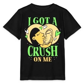 J’ai le béguin pour moi doux amour de soi - T-shirt bio MINI CREATOR Stanley/Stella Enfant - noir - Devant - Mikhail (115cm)