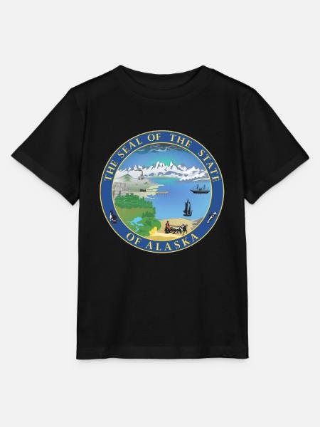 Alaska - Stanley/Stella Kinder T-Shirt MINI CREATOR  - Schwarz