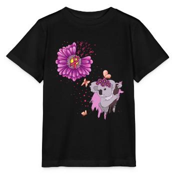 Brustkrebs Geschenk Breast Cancer Krebs Rosa - Stanley/Stella Kinder T-Shirt MINI CREATOR  - Schwarz - Vorne - Mikhail (115cm)