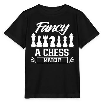 Lust Auf Ein Schachspiel Schachspieler Schach - Stanley/Stella Kinder T-Shirt MINI CREATOR  - Schwarz - Vorne - Mikhail (115cm)