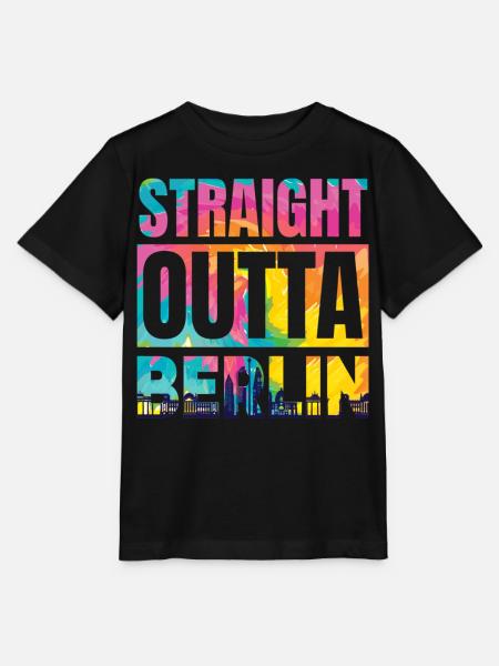 Direkt aus Berlin - Stanley/Stella Kinder T-Shirt MINI CREATOR - Schwarz