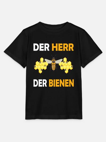 Bienenzucht und Honig - Stanley/Stella Kinder T-Shirt MINI CREATOR  - Schwarz