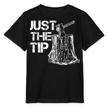 Axe Throwing Just The Tip Axe Whisperer Vintage - Stanley/Stella Kinder T-Shirt MINI CREATOR  - Schwarz - Vorne - Mikhail (115cm)
