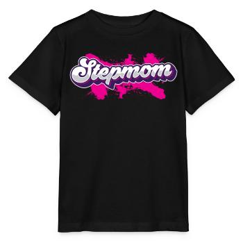 Stepmother Foster Mother Stepmother - Stanley/Stella MINI CREATOR Kids’ T-Shirt - black - Front - Mikhail (115cm)