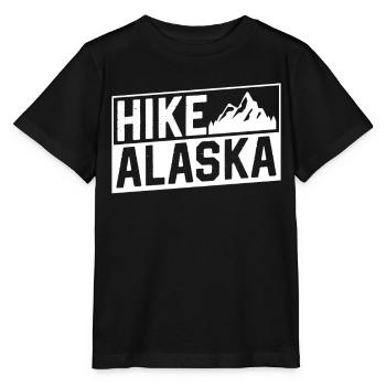 Wanderungen In Alaska Wanderer Wanderung Wandern - Stanley/Stella Kinder T-Shirt MINI CREATOR  - Schwarz - Vorne - Mikhail (115cm)