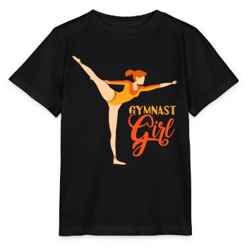 Gymnast Gymnast Girls Gymnastics Gymnastics - Stanley/Stella MINI CREATOR Kids’ T-Shirt - black - Front - Mikhail (115cm)
