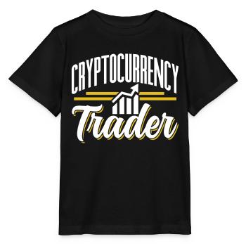 Trader de crypto-monnaie Crypto Trader - T-shirt bio MINI CREATOR Stanley/Stella Enfant - noir - Devant - Mikhail (115cm)