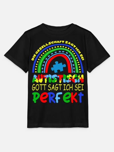 Autist - Stanley/Stella Kinder T-Shirt MINI CREATOR - Schwarz