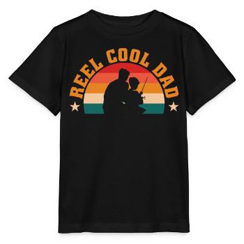Reel Cool Papa - T-shirt bio MINI CREATOR Stanley/Stella Enfant - noir - Devant - Mikhail (115cm)