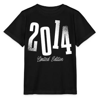 2014 Jahrgang Geburtstag Baujahr Geboren - Stanley/Stella Kinder T-Shirt MINI CREATOR  - Schwarz - Vorne - Mikhail (115cm)