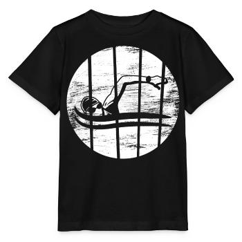 Float Drawing - Stanley/Stella MINI CREATOR Kids’ T-Shirt - black - Front - Mikhail (115cm)