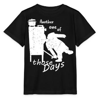 Wieder einer dieser Tage! - Stanley/Stella Kinder T-Shirt MINI CREATOR  - Schwarz - Vorne - Mikhail (115cm)