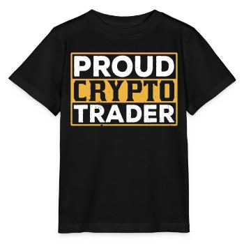 Proud Crypto Trader Trade Crypto Trading - Stanley/Stella MINI CREATOR Kids’ T-Shirt - black - Front - Mikhail (115cm)