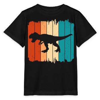 T-Rex - T-shirt bio MINI CREATOR Stanley/Stella Enfant - noir - Devant - Mikhail (115cm)