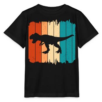 T-Rex - T-shirt bio MINI CREATOR Stanley/Stella Enfant - noir - Devant - Mikhail (115cm)