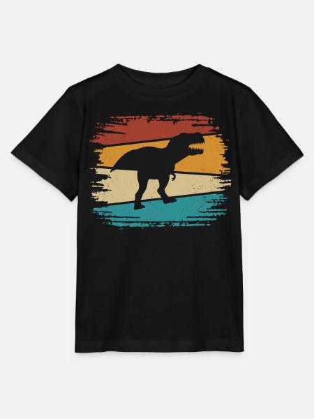 T-Rex - Stanley/Stella Kinder T-Shirt MINI CREATOR - Schwarz