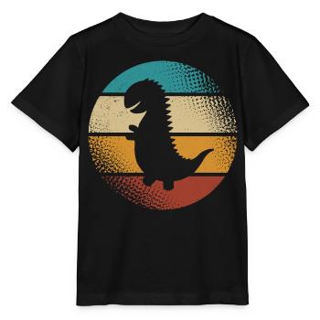 T-Rex - T-shirt bio MINI CREATOR Stanley/Stella Enfant - noir - Devant - Mikhail (115cm)