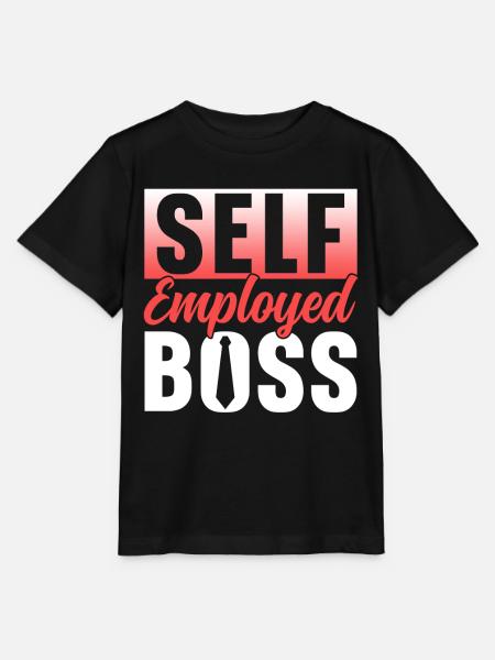 Selbständiger Chef Freelancer Selbstständig - Stanley/Stella Kinder T-Shirt MINI CREATOR - Schwarz