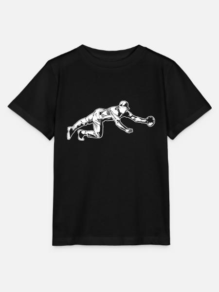 Baseball Catcher - Stanley/Stella Kinder T-Shirt MINI CREATOR  - Schwarz