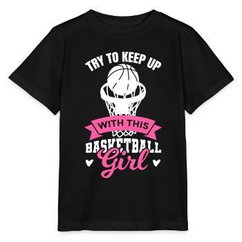 Basketball féminin - T-shirt bio MINI CREATOR Stanley/Stella Enfant - noir - Devant - Mikhail (115cm)