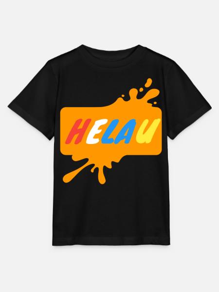 Helau Karnevalsdesign - Stanley/Stella Kinder T-Shirt MINI CREATOR  - Schwarz