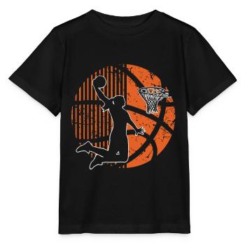 Basketball féminin Basketball féminin - T-shirt bio MINI CREATOR Stanley/Stella Enfant - noir - Devant - Mikhail (115cm)