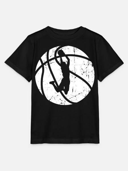 Basketballspieler - Stanley/Stella Kinder T-Shirt MINI CREATOR - Schwarz