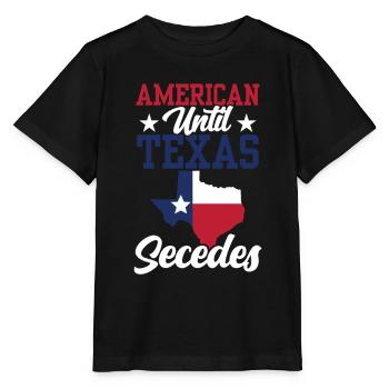Amerikaner Bis Zur Abspaltung Von Texas Texaner - Stanley/Stella Kinder T-Shirt MINI CREATOR  - Schwarz - Vorne - Mikhail (115cm)