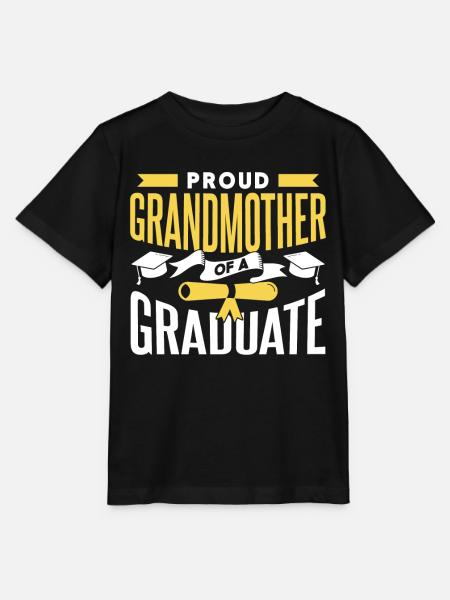 Stolze Großmutter Eines Absolventen Absolvent - Stanley/Stella Kinder T-Shirt MINI CREATOR - Schwarz