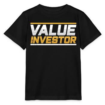 Value Investor Investor Financier Invest - Stanley/Stella MINI CREATOR Kids’ T-Shirt - black - Front - Mikhail (115cm)