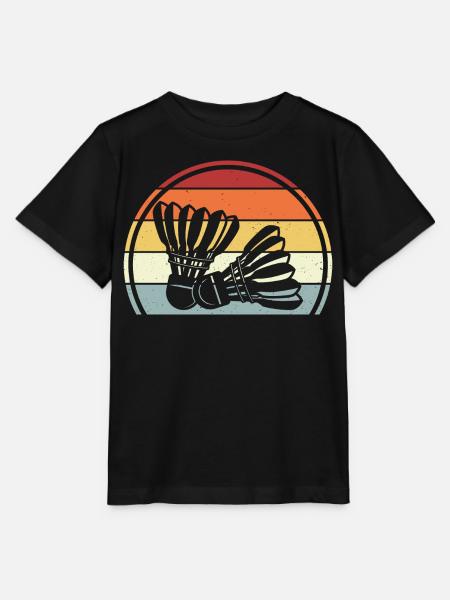 Badminton - Stanley/Stella Kinder T-Shirt MINI CREATOR  - Schwarz