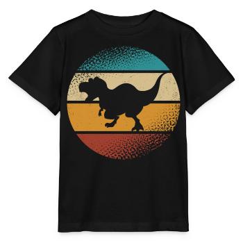 T-Rex - T-shirt bio MINI CREATOR Stanley/Stella Enfant - noir - Devant - Mikhail (115cm)