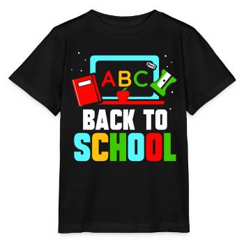 Back to School Back to School Teachers Back to School - Stanley/Stella MINI CREATOR Kids’ T-Shirt - black - Front - Mikhail (115cm)