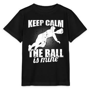 Baseball Catcher - Stanley/Stella Kinder T-Shirt MINI CREATOR  - Schwarz - Vorne - Mikhail (115cm)