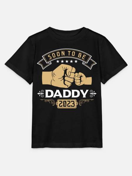 Bald Papa 2023 - Stanley/Stella Kinder T-Shirt MINI CREATOR  - Schwarz